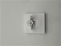 Anello Gioielleria Dossena  Donna in Oro bianco Diamante ANOR-255-253